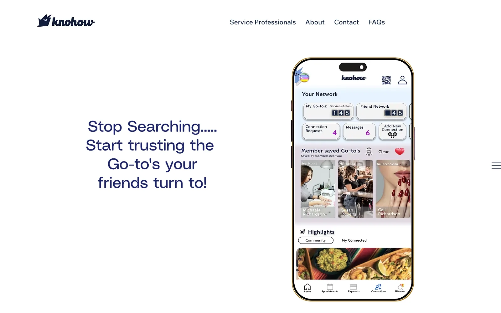 Knohow app screenshot